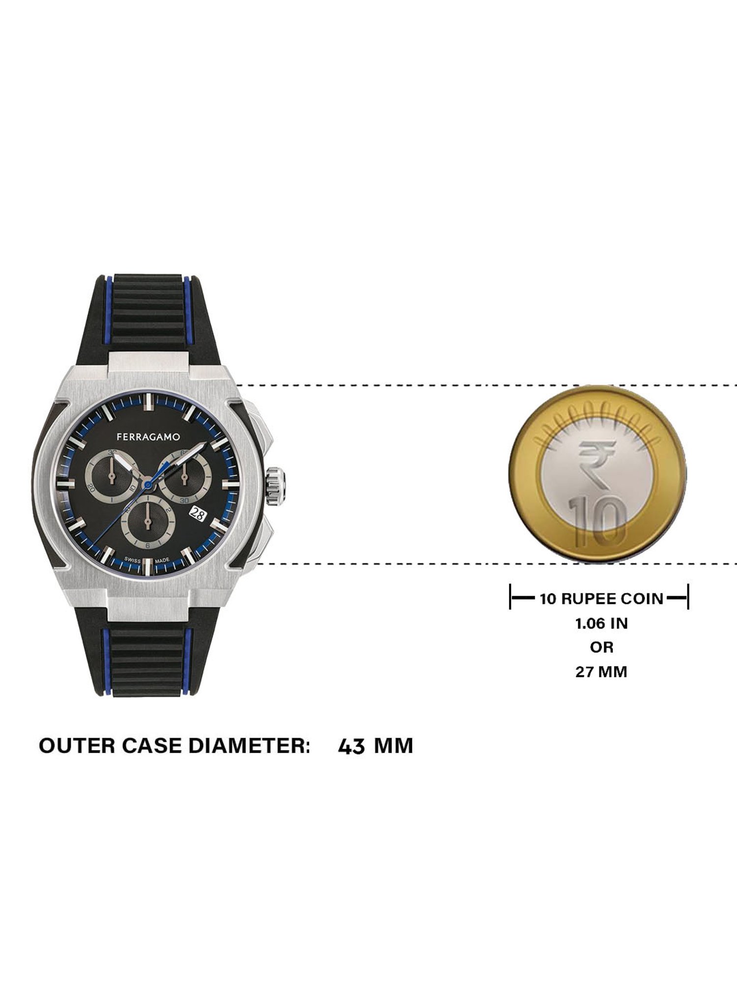 Ferragamo SFK200123 Analog Watch for Men