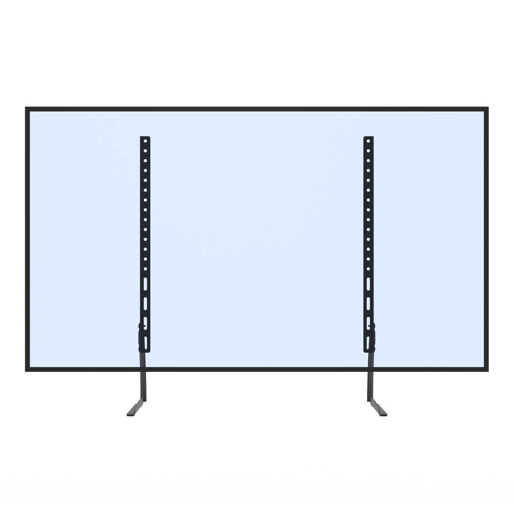 Universal Table Top TV Stand Base Mount for 24- 65" Height Adjustable Load 110LB