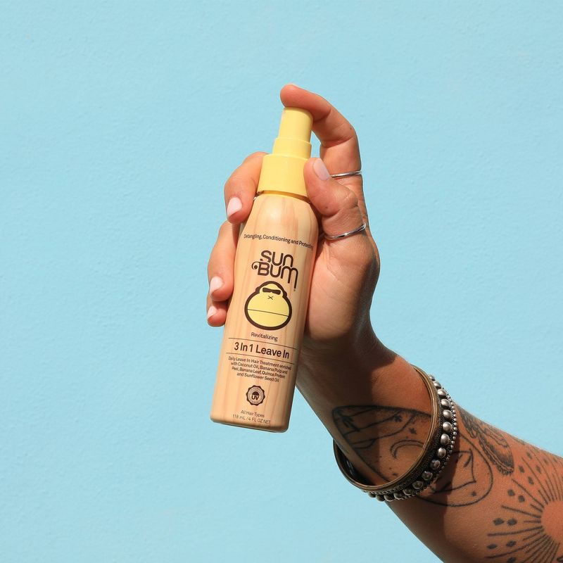 Sun Bum 3 In 1 Leave In Hair Conditioning Treatments - 4oz