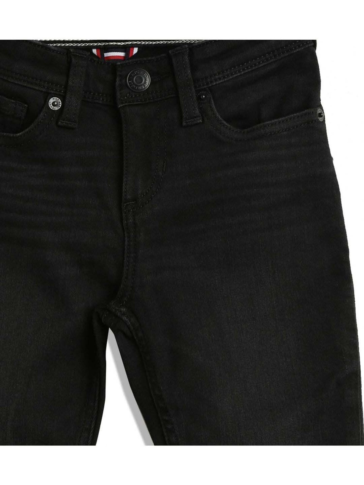 Tommy Hilfiger Boys Denim Solid Regular Jeans