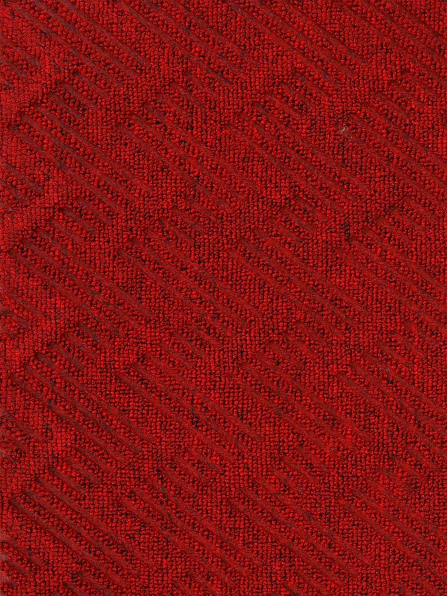 Ariana Maroon Microfibre Single Happy Feet Outdoor Door Mat - Set of 1