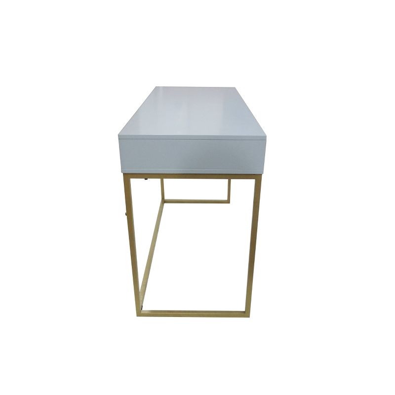 Alma Office Desk Light Blue - ACEssentials