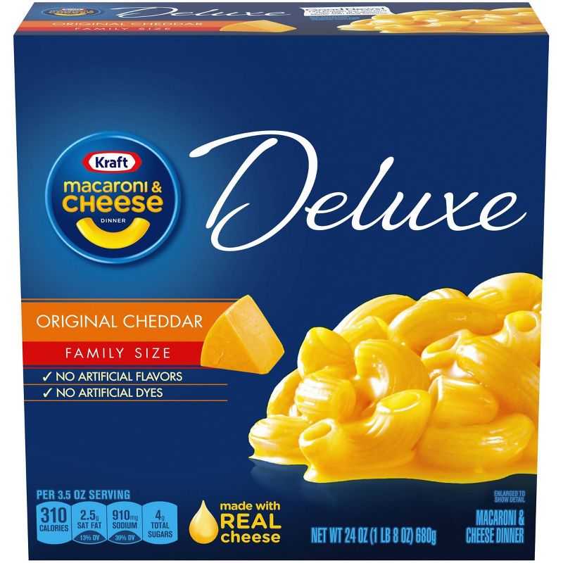 Kraft Family Size Deluxe Mac and Cheese 24oz