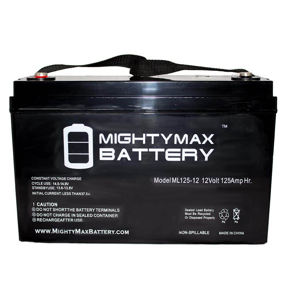 12V 125AH SLA Battery for Zoeller 508 Aquanot Backup Sump