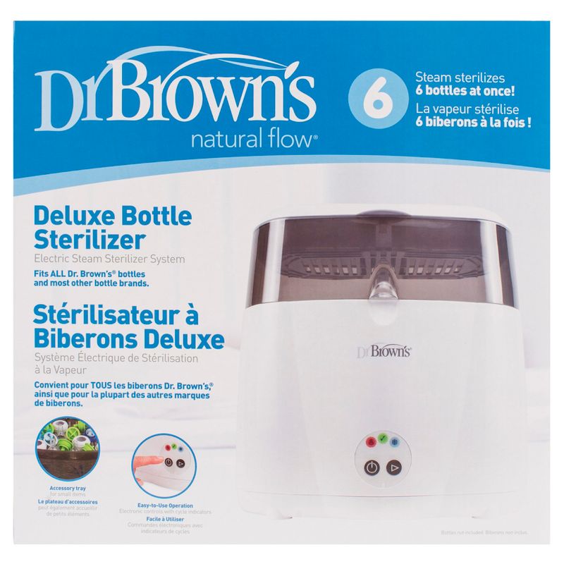 Nanobebe Baby Bottles Sippy Cups & Accessories Microwave Steam Sterilizer