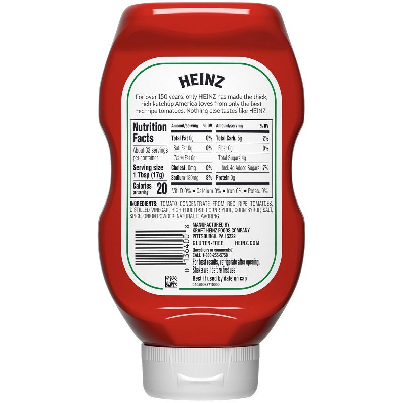 Heinz Squeeze Tomato Ketchup - 20oz