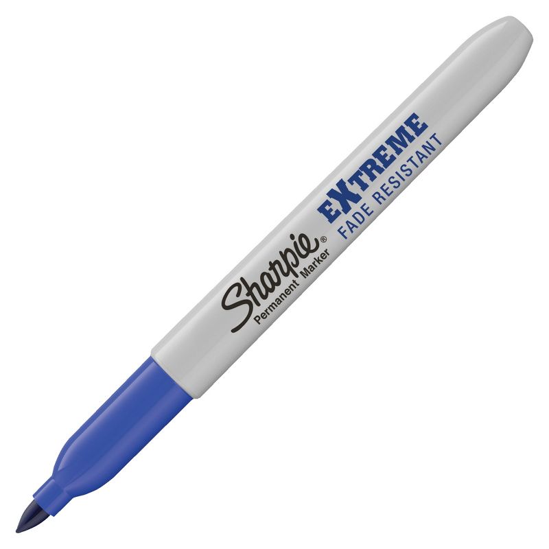 Sharpie Extreme Permanent Marker, Fine Tip, Blue, pk of 12