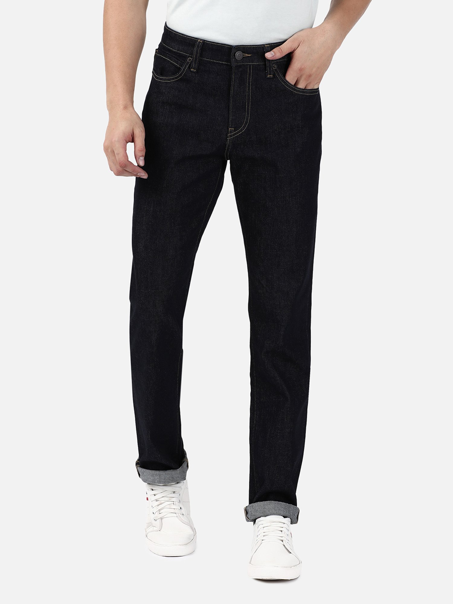 Passion Dark Blue Lightly Washed Jeans