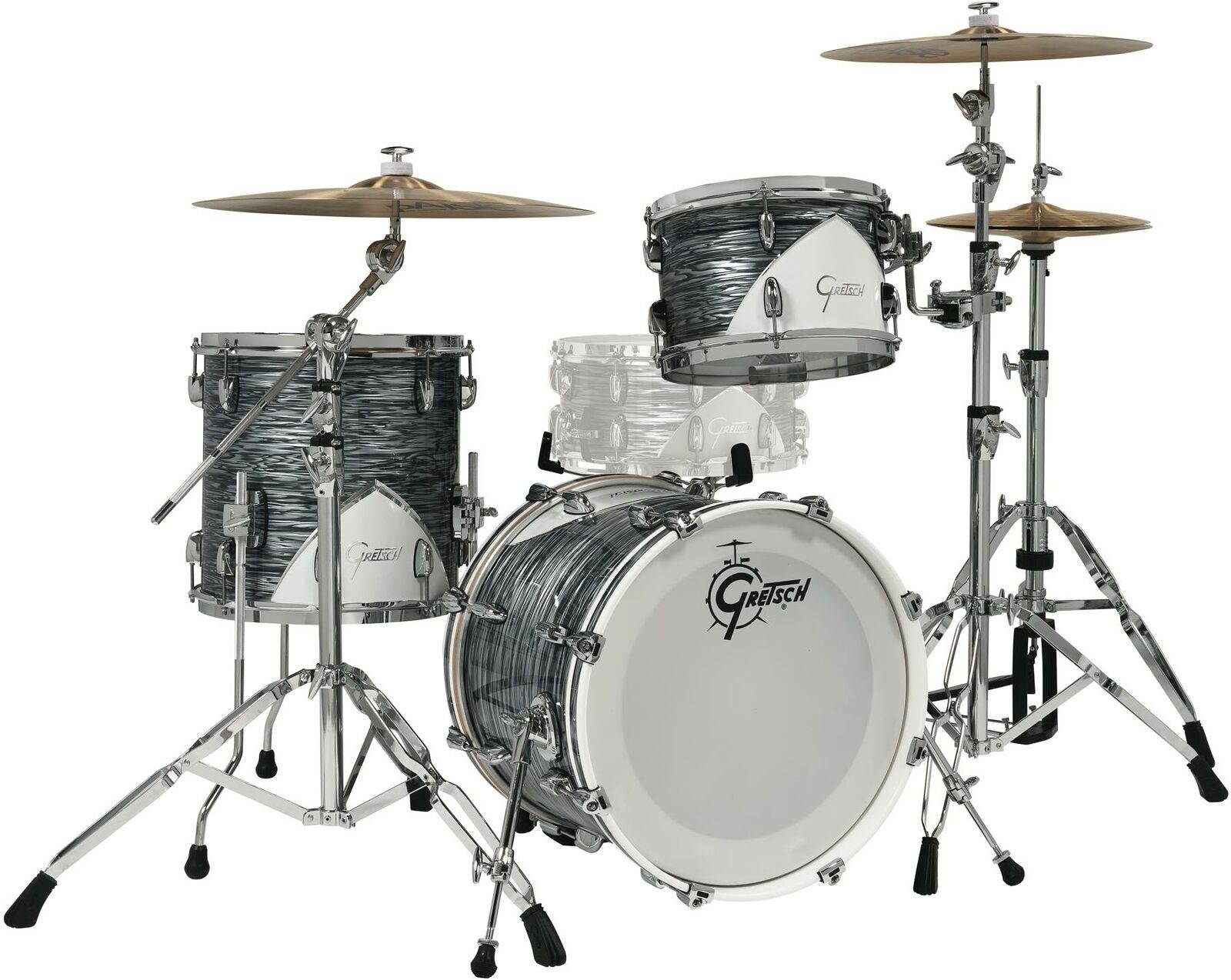 Gretsch Drums Renown 57 RN57-J483V 3-piece Shell Pack - Silver Oyster Pearl