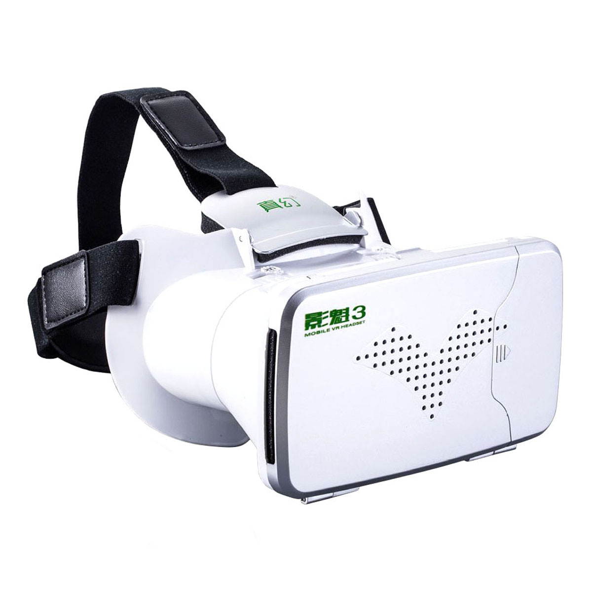 Virtual Reality Headset, RIEM3 3D Visual Reality Video Glasses Adjust Cardboard VR-BOX for iPhone7/iPhone 6S/6 Plus/6, Samsung Galaxy S5/S6 Edge All 4.0"-6.0" Cellphones