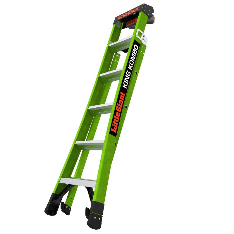Little Giant Ladder Systems 6' ANSI Type IAA Ladder Apple Green