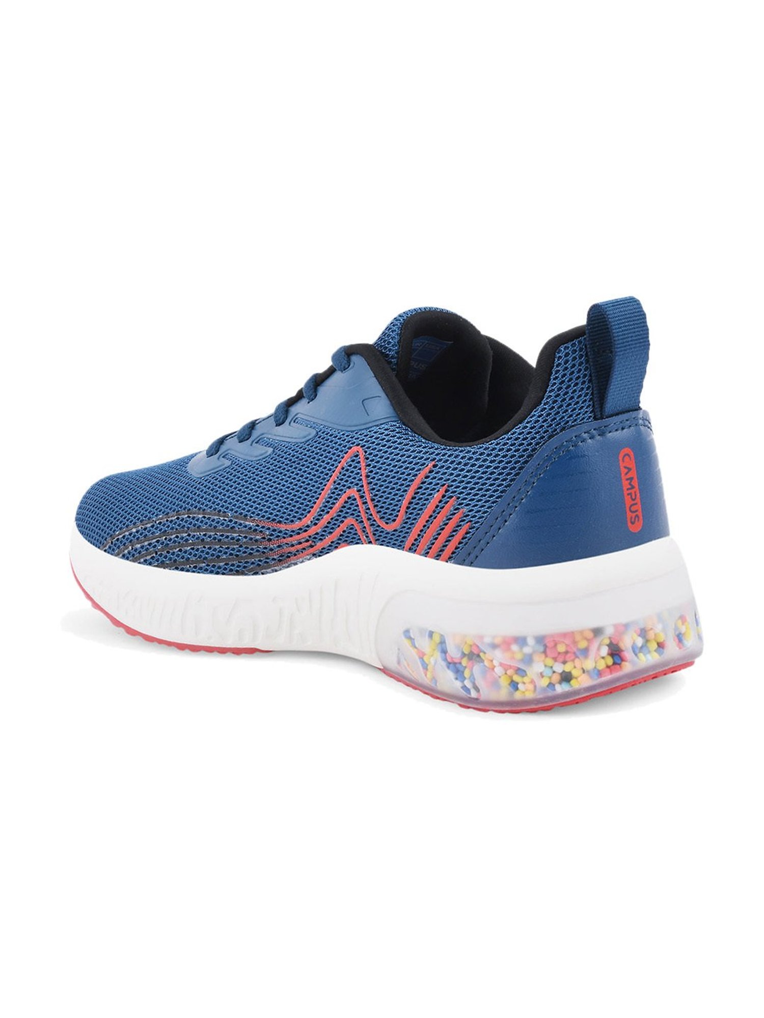 Campus Kids FURRY CH Blue & Red Running Shoes
