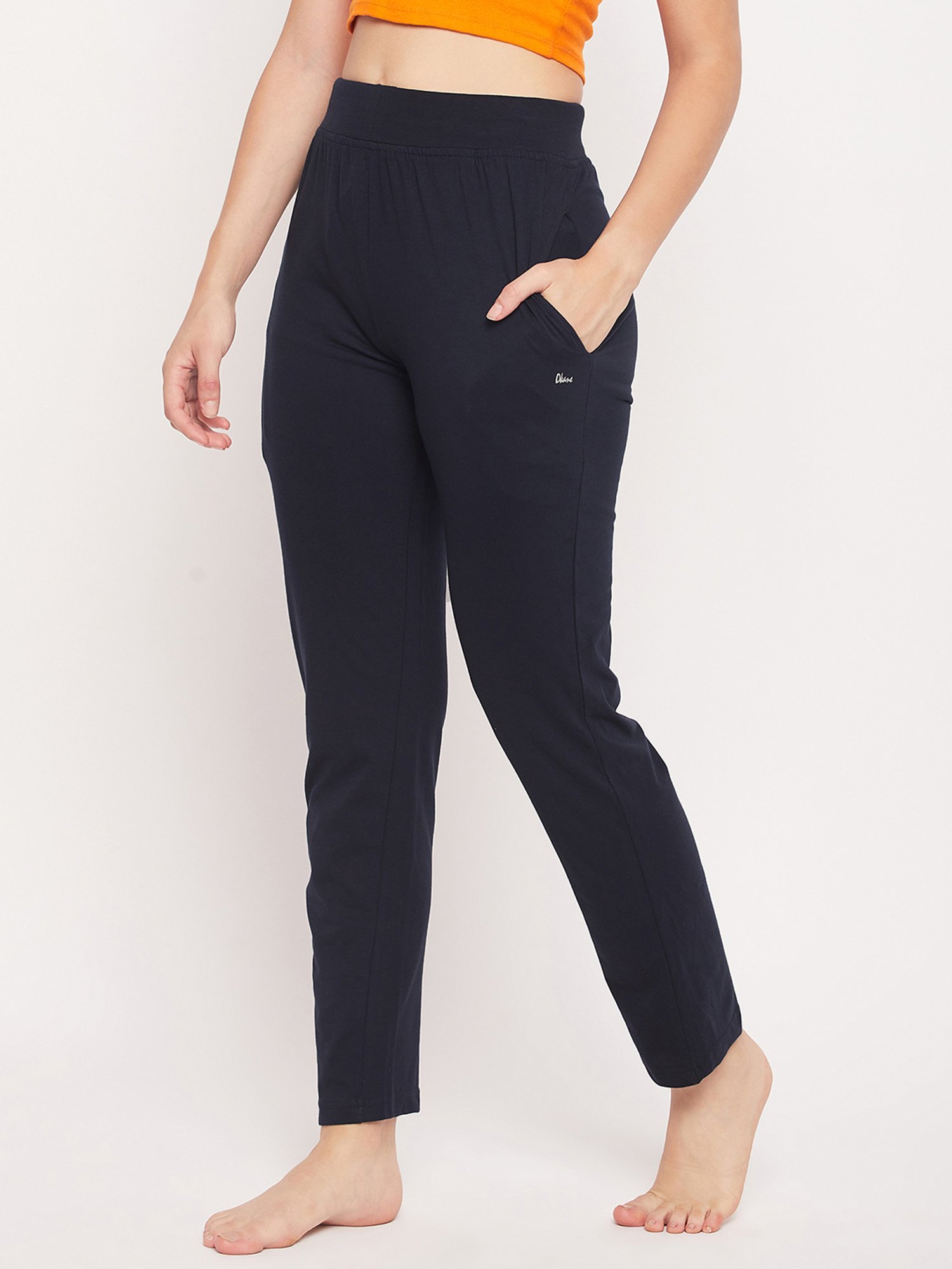 Okane Navy Mid Rise Lounge Pants