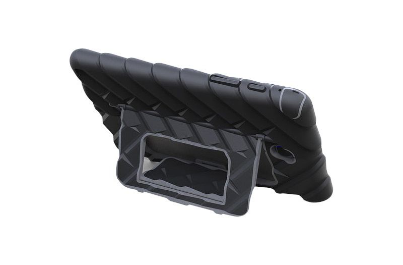 Gumdrop Hideaway Case for Samsung Tab A 9.7" - For Tablet PC - Black - Shock Absorbing