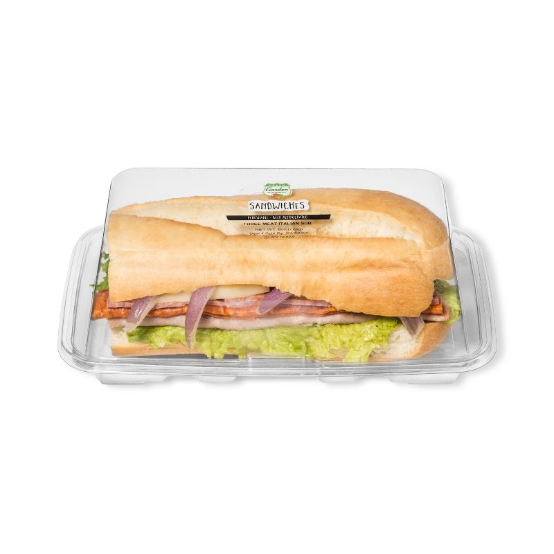 Fresh Garden Highway Three Meat Italian Sub Sandwich - 8oz