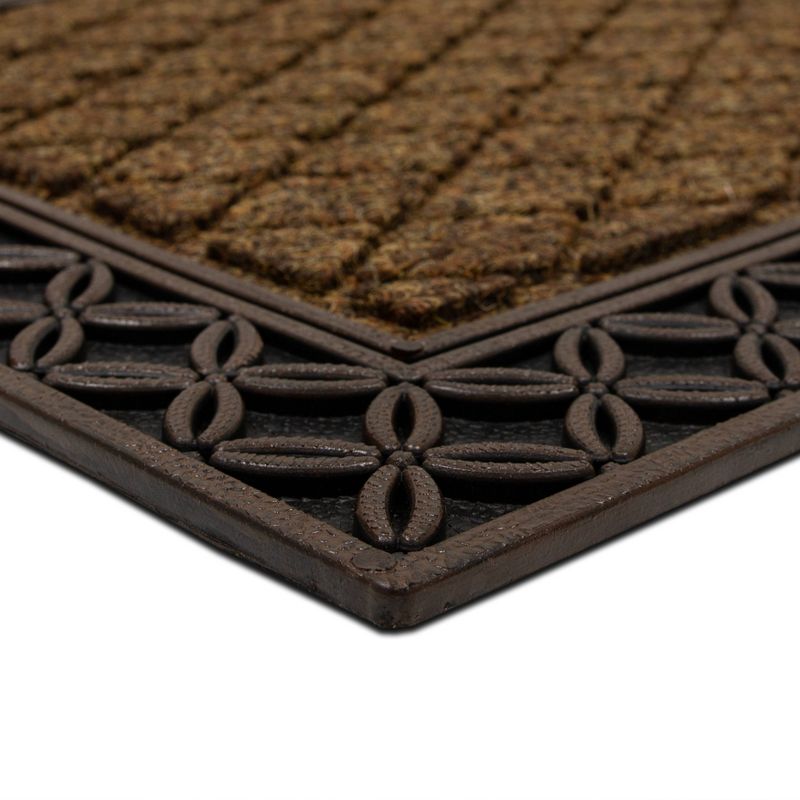 Mohawk Chain-Link Doormat - Brown (1'6"x2'6")