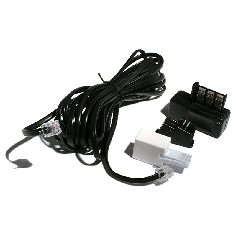 60s Cable with Classic United States Rotary Dial Inlay: Designer Retro Phone/Rotary Dial Telephone/Retro Style Phone/Vintage Telephone/Classic Desk Phone with Rotary Dialler (Blue)