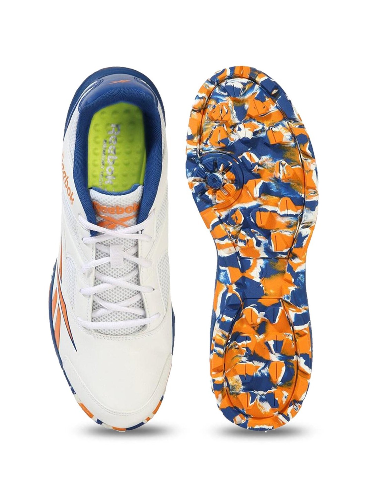 Nivia Men's Track and field-400 Blue Cricket Shoes