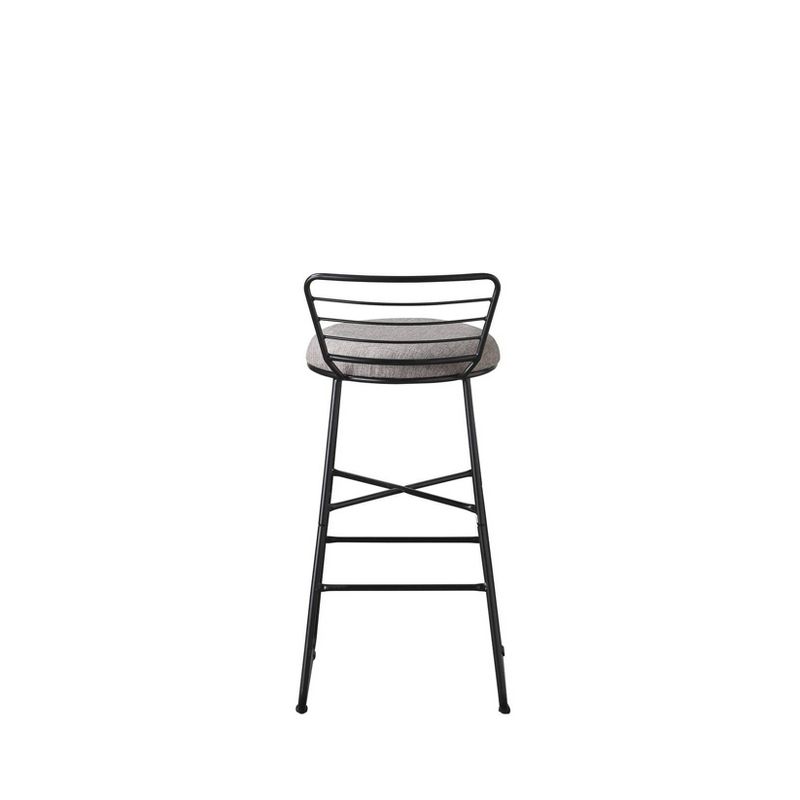 Foster Barstool Black/Gray - Boraam