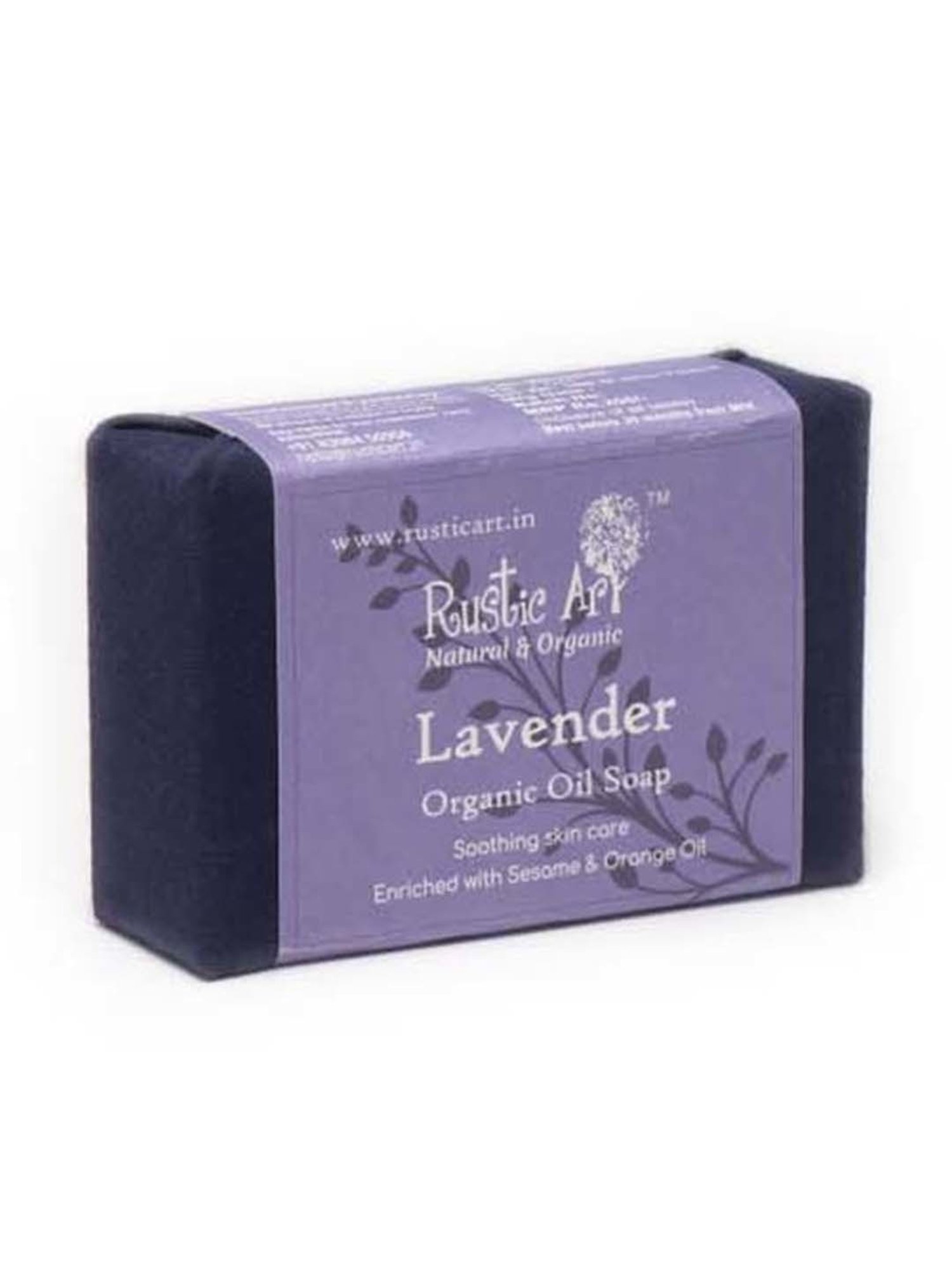 Rustic Art Lavender Soap - 100 gm