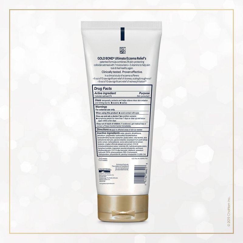 Unscented Gold Bond Eczema Hand and Body Lotions - 8oz