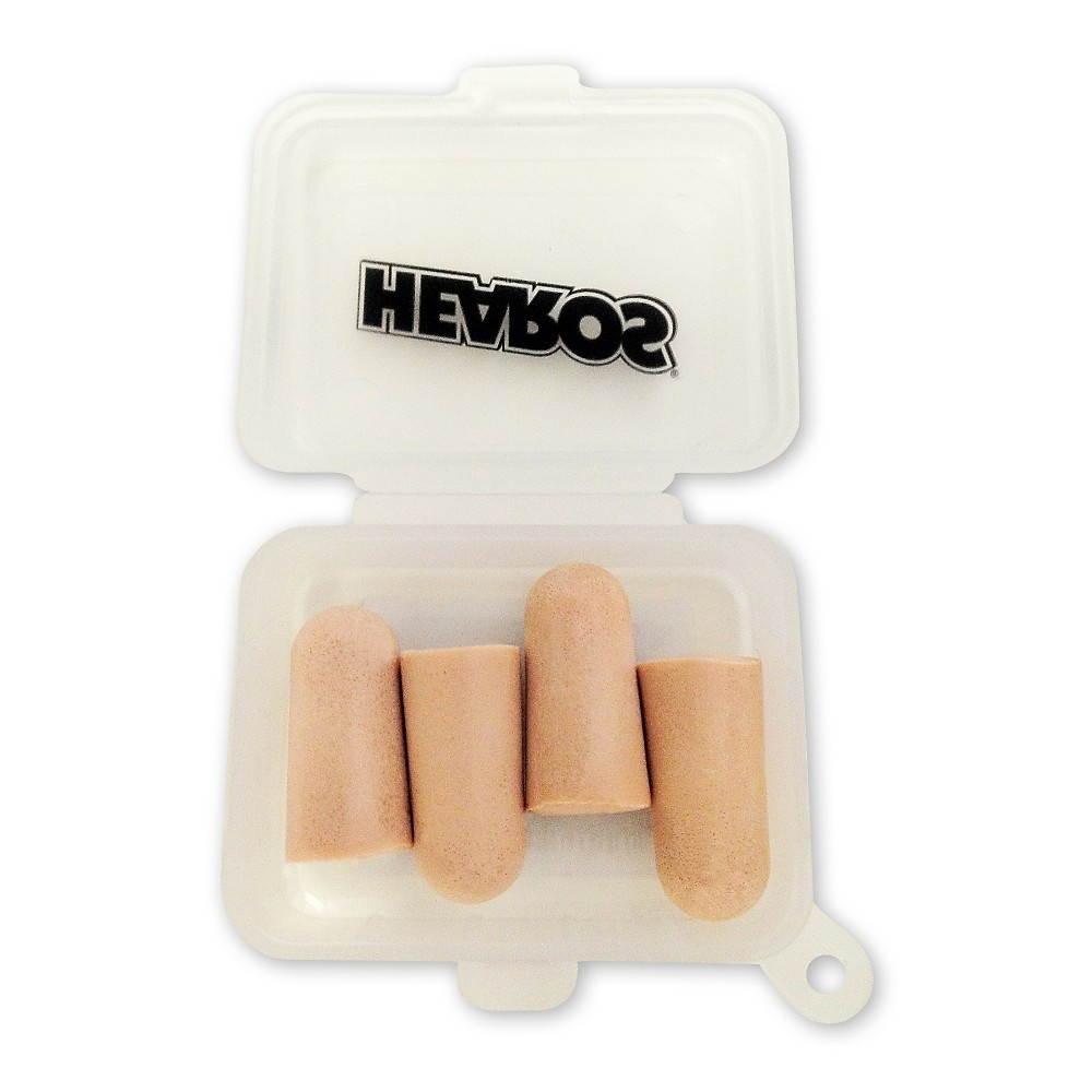 Hearos 2 Pair Ear Plugs Noise Reduction Rating 32