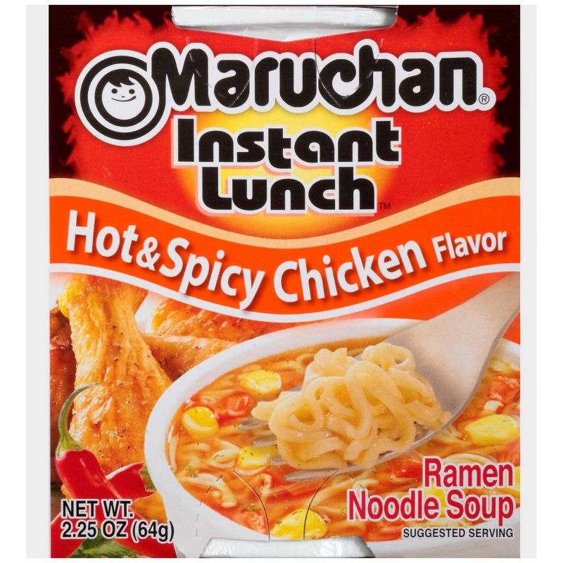 Maruchan Instant Lunch Hot & Spicy Chicken Flavor 2.25oz