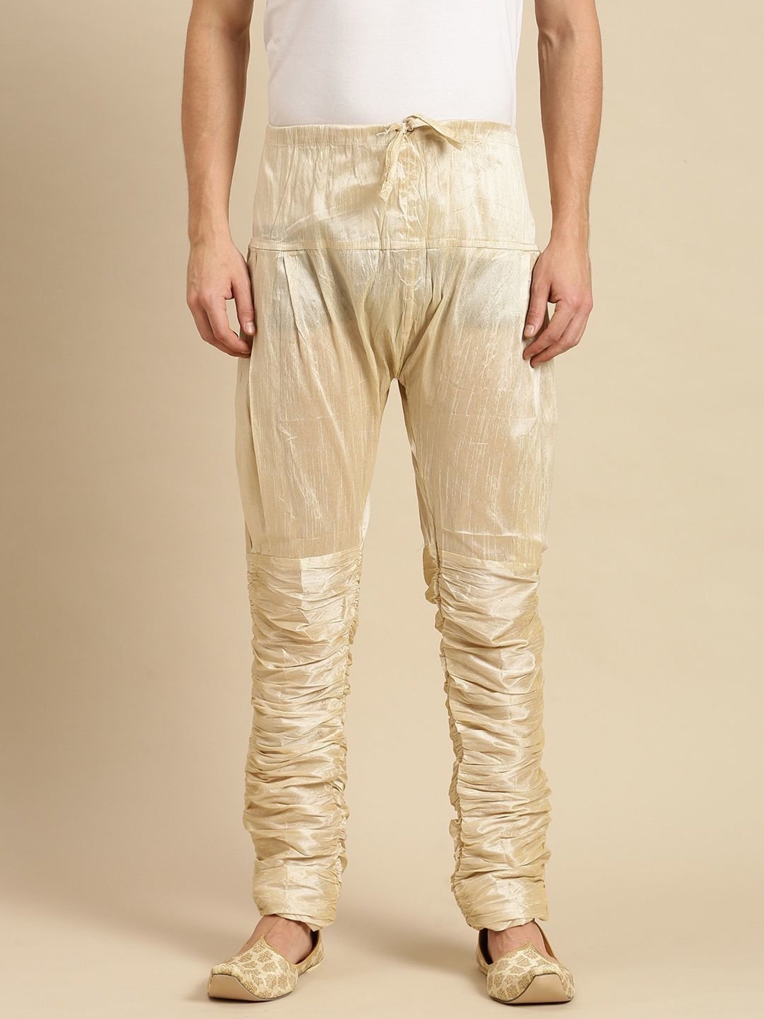 Sanwara Beige Regular Fit Churidars