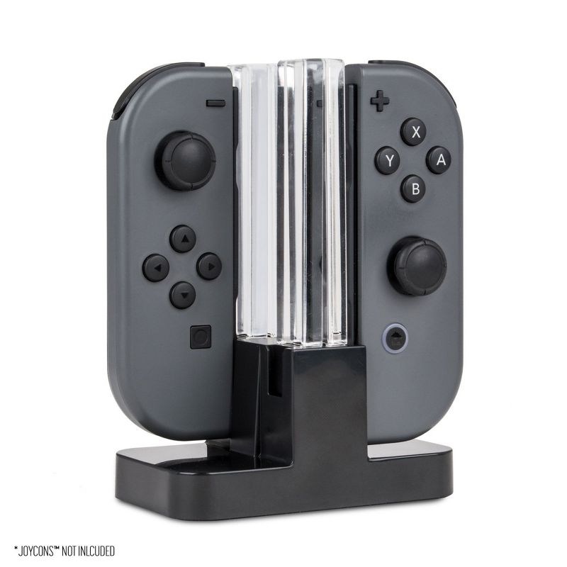 KMD Nintendo Switch Joy-Con Charging Dock Station with Type-C USB Cable Charger