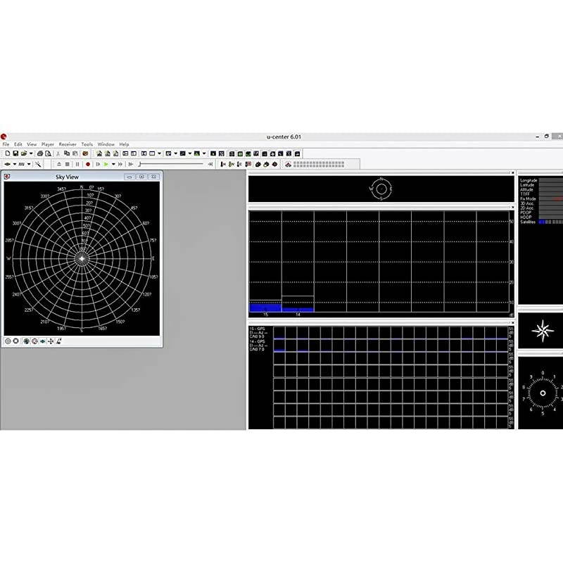 USB GPS Module Antenna Supports GPS+GLONASS Beidou Built-in Flash for Arduino Pixhawk IPEX Compatible, Better Than VK-162