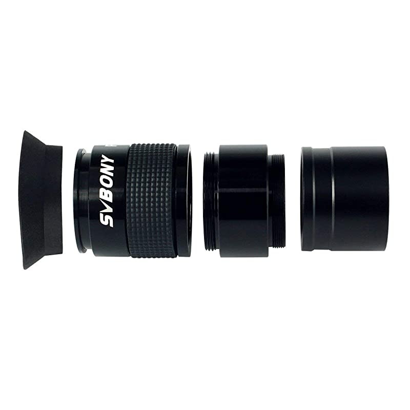 40mm 125 inches Plossl Telescope Eyepiece Fully Multi Green Coated Metal 40 Degree Apparent Field 4 Element for Astronomy Telescope