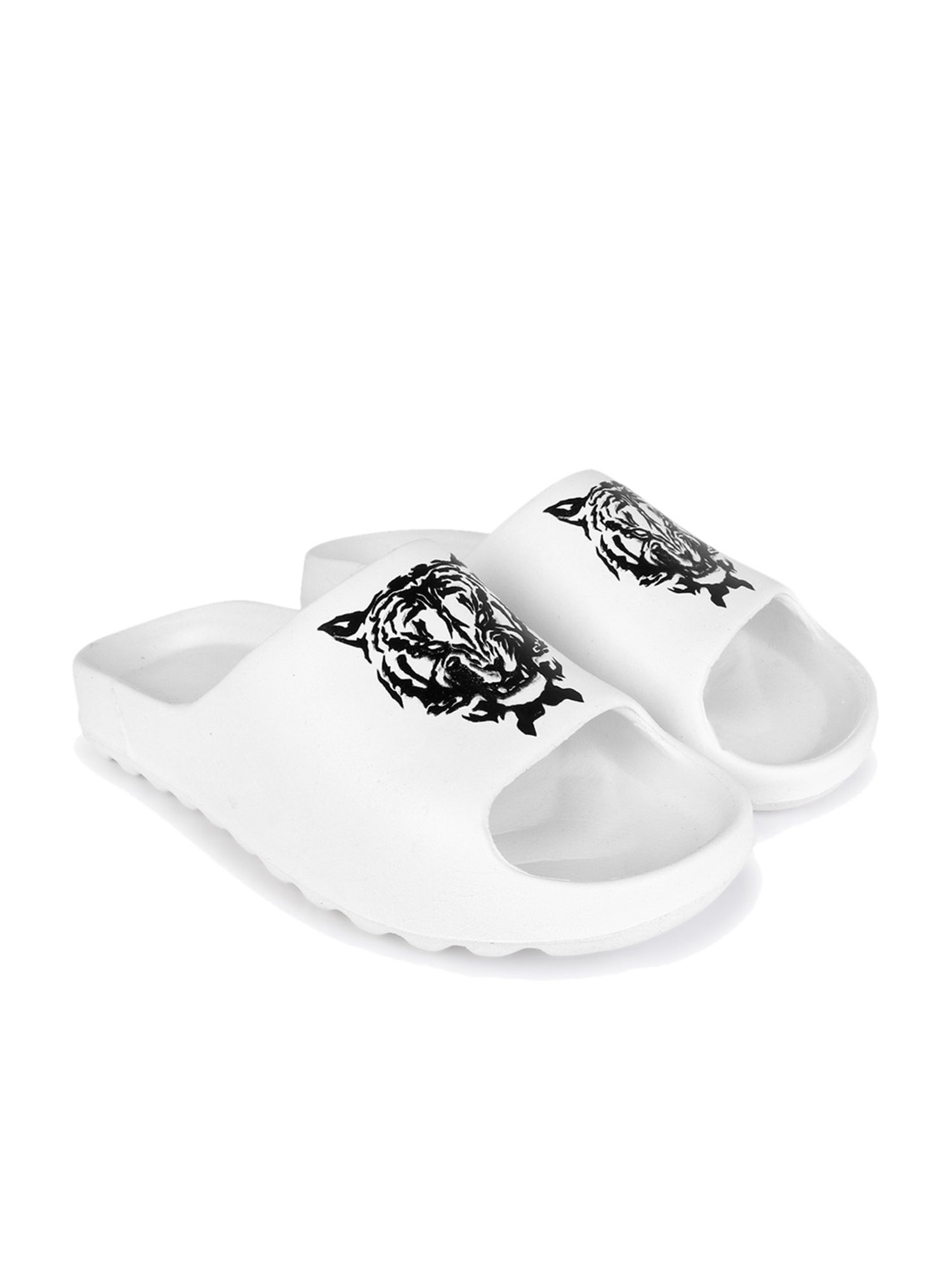 Pampy Angel Men's White Slides