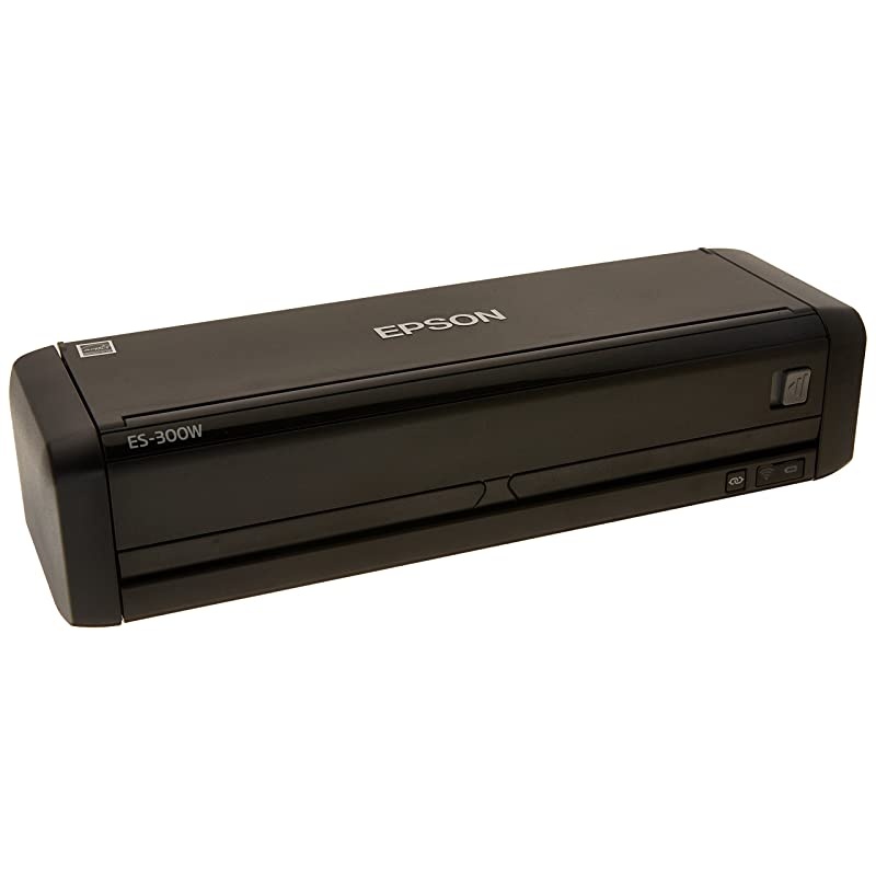 Workforce ES300W Wireless Color Portable Document Scanner with ADF for PC and Mac Sheetfed and Duplex Scanning Renewed