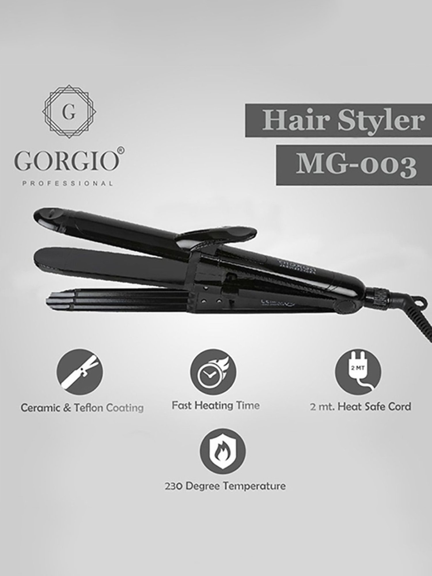 HNK Frizz Hair Crimper (Green)