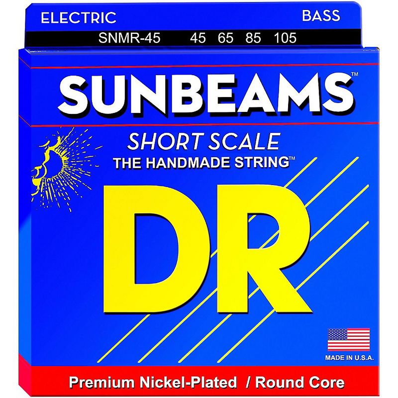 DR Strings Sunbeams SNMR-45 Medium Short Scale 4 String Bass Strings