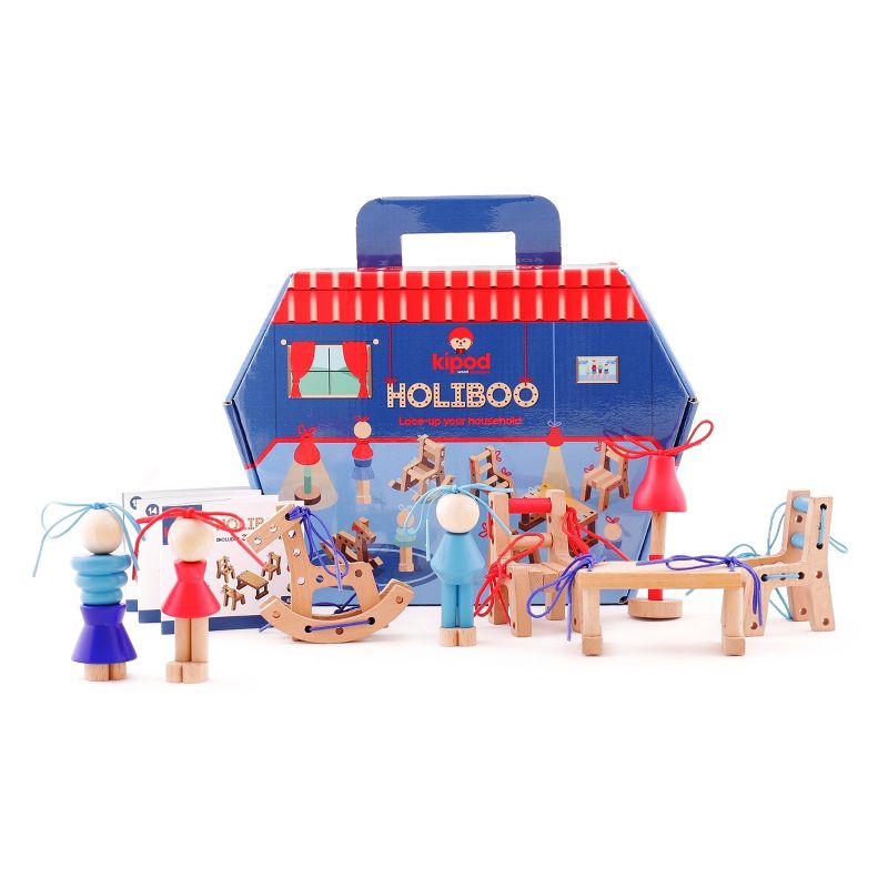Kipod Holiboo Create Your Own Home Wooden Toy