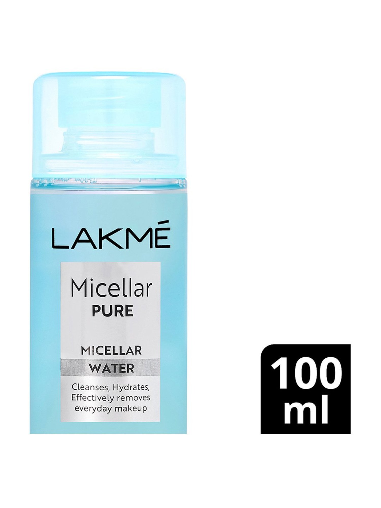 Lakme Micellar Pure Water for Makeup Removal - 100 ml