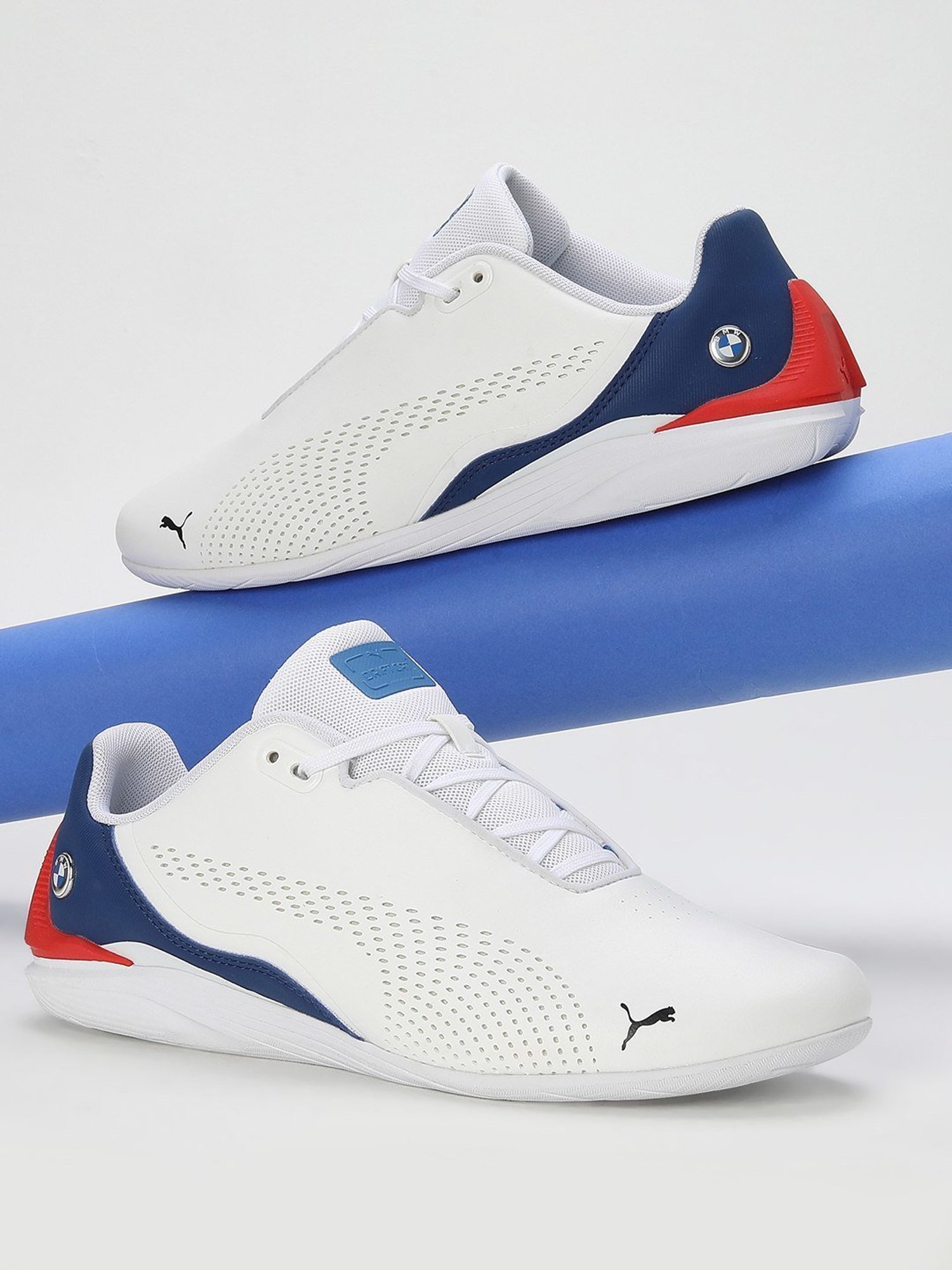 Puma Men's BMW Motorsport Drift Cat White Casual Sneakers