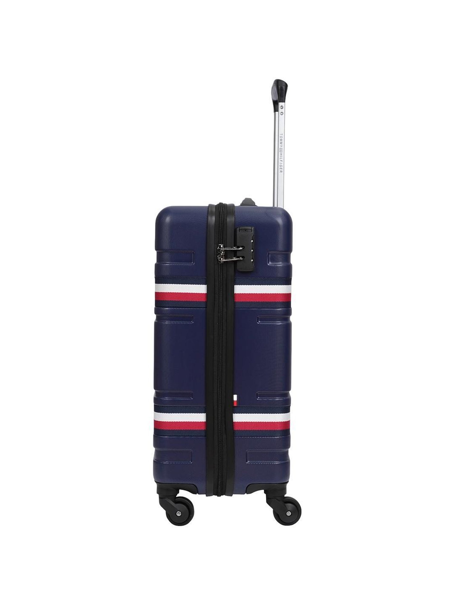 TOMMY HILFIGER Berlin Navy 4 Wheels Small Hard Cabin Trolley Bag