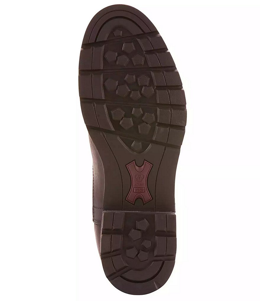 bionica Denali 2 Collection Derinda Waterproof Leather Block Heel Lug Sole Combat Booties