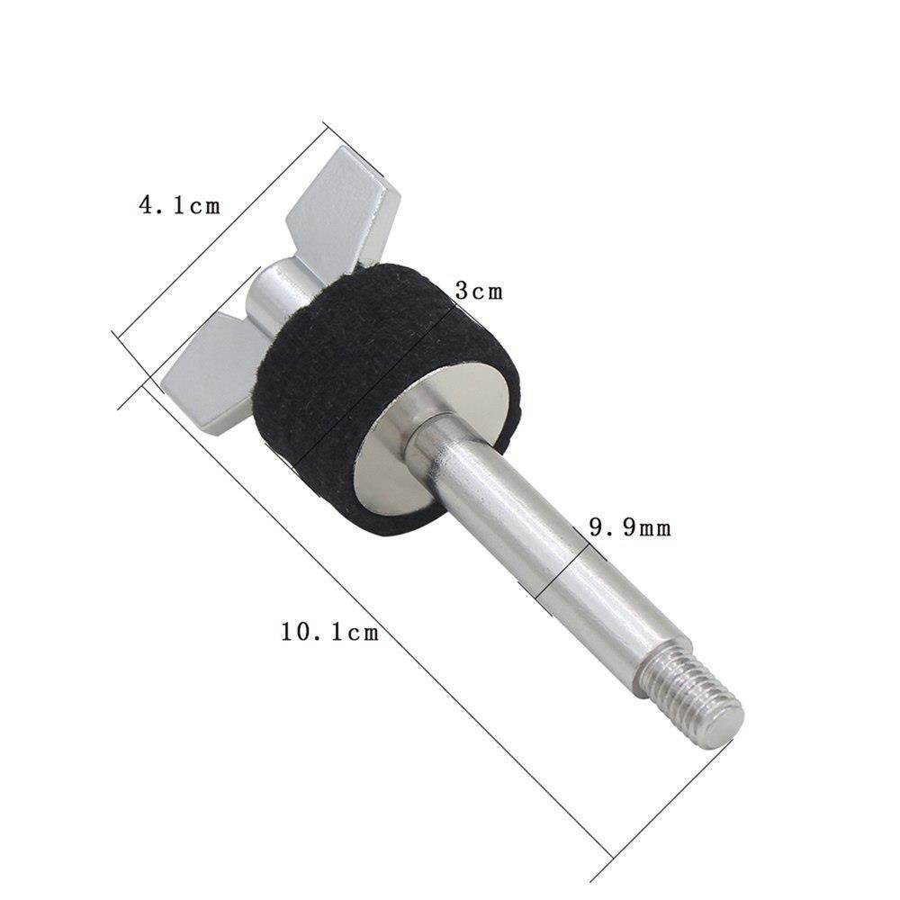 Drum Set Accessories Kit Including Hi-Hat Clutch + Wool Felt Pad for Bass Drum Pedal Beater + 10pcs Cymbal Felt Washers