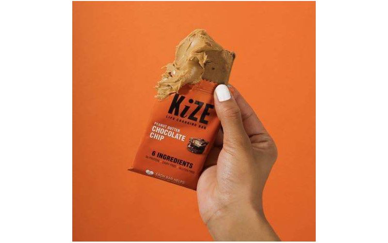 Kize Raw Energy Bar Peanut Butter Chocolate Chip - 6oz