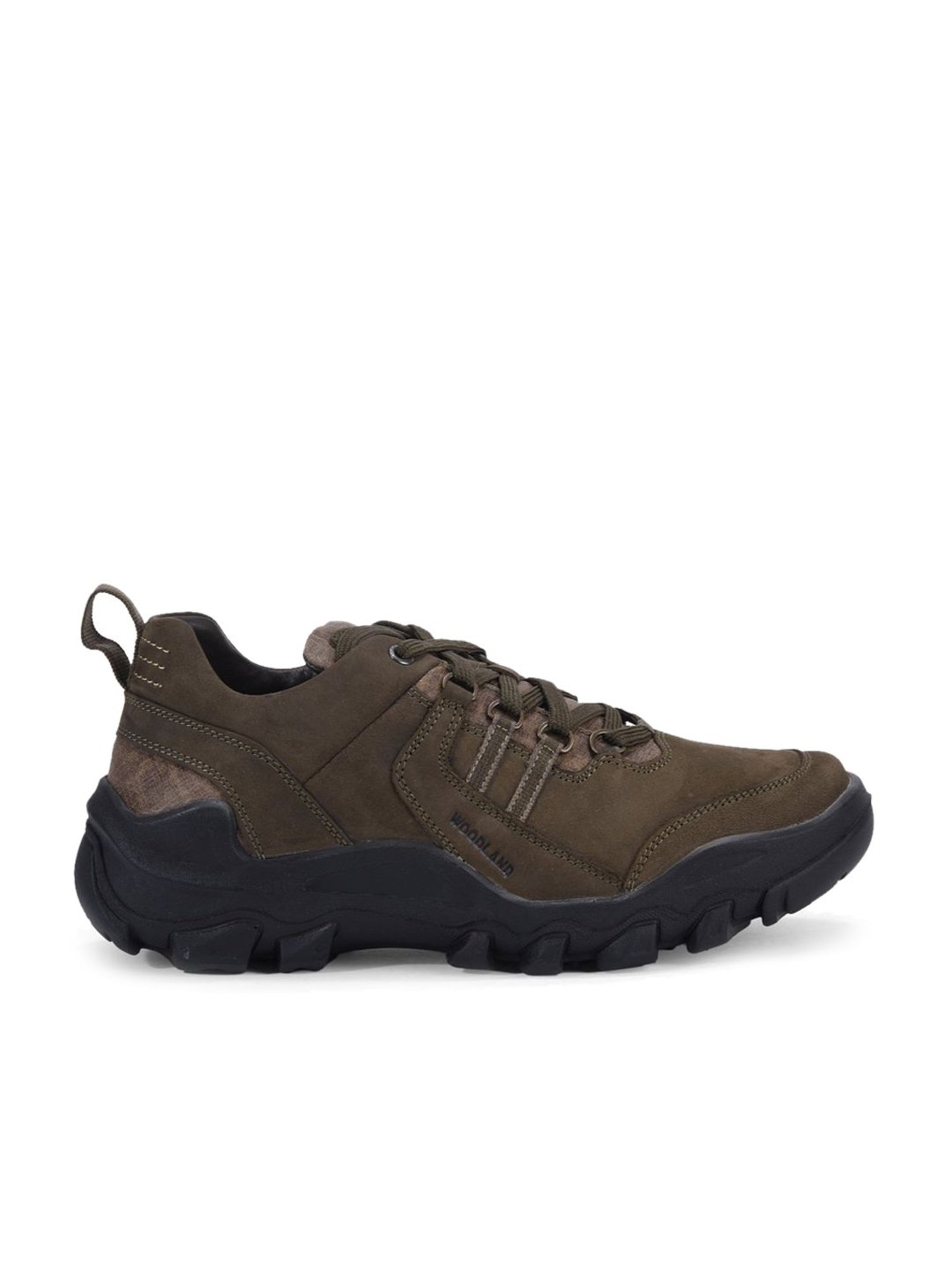 Woodland Men's Olive Green Casual Shoes