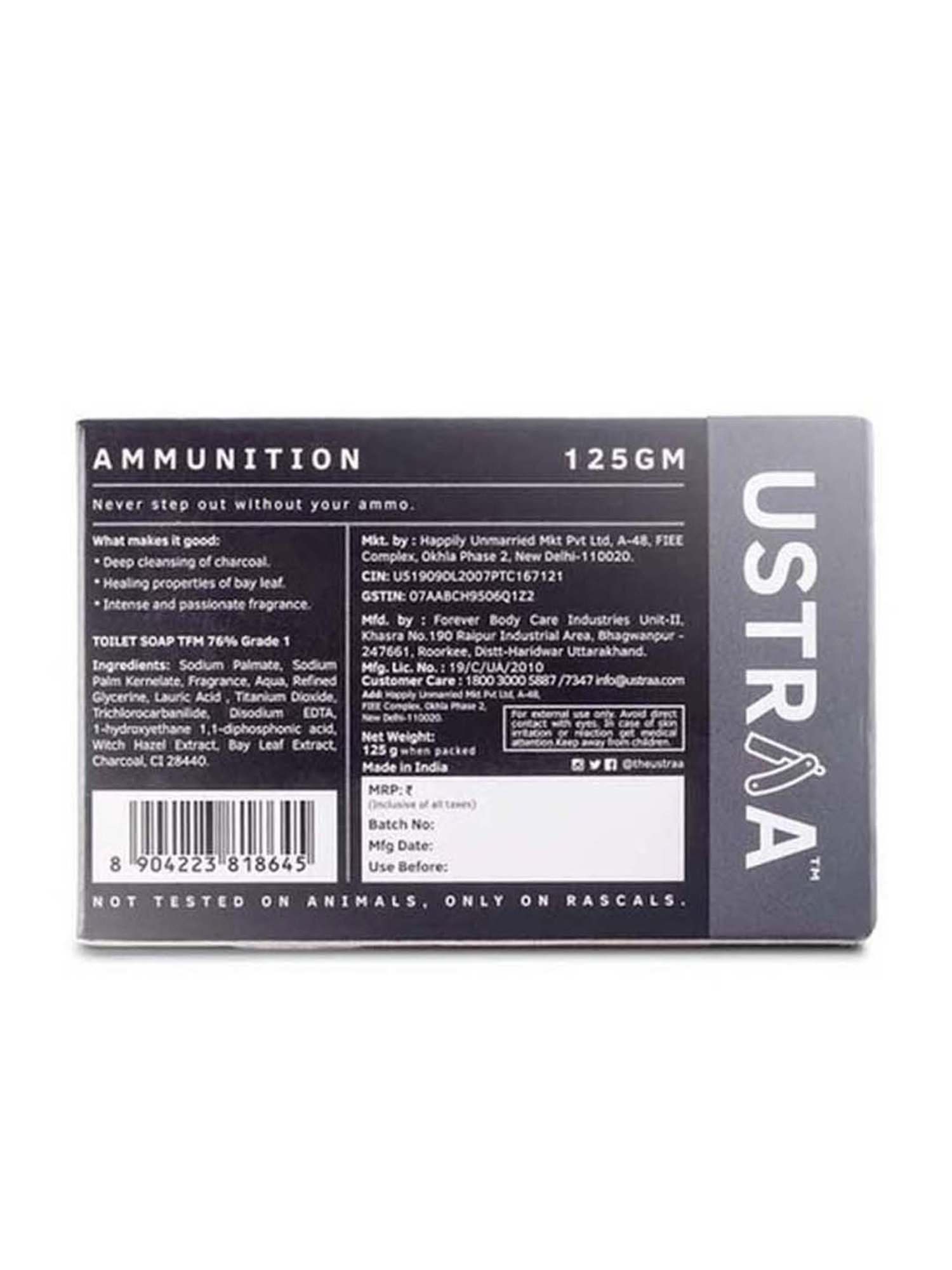 Ustraa Ayurvedic Beard Growth Oil & Hair Growth Vitalizer Combo