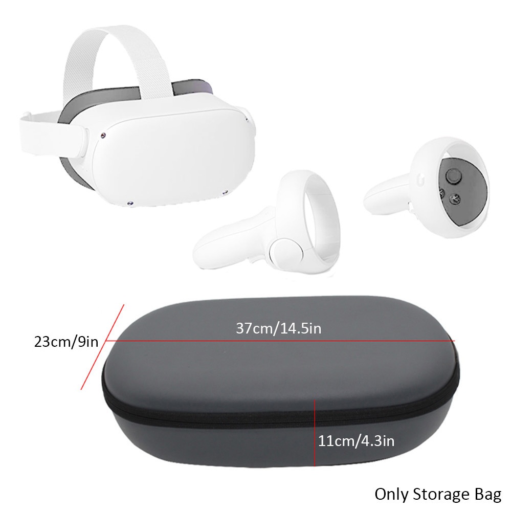 VR Headset Storage Bag Carrying Case Scratch-proof Protection For Oculus Quest 2