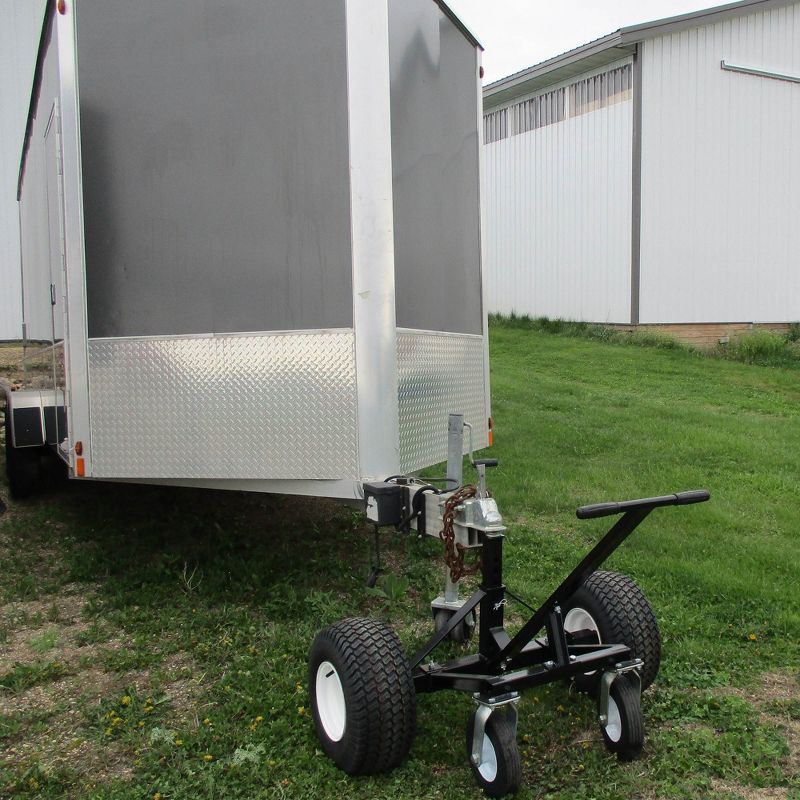 Tow Tuff TMD-15002C Adjustable Steel 1000 lb Heavy Duty Trailer Dolly w/ Caster