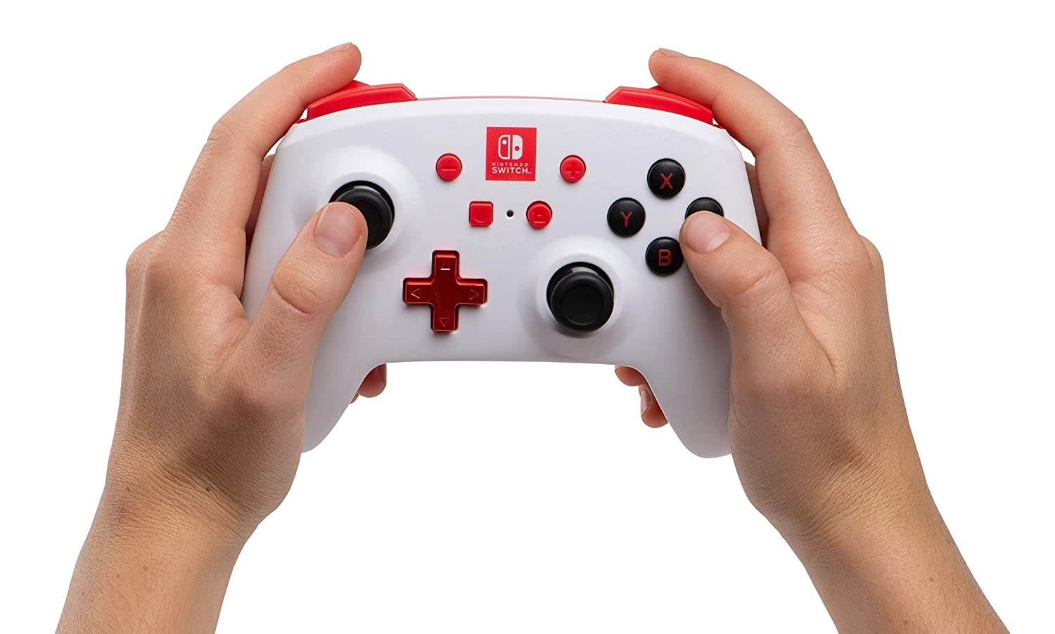 PowerA Enhanced Wireless Controller for Nintendo Switch - White