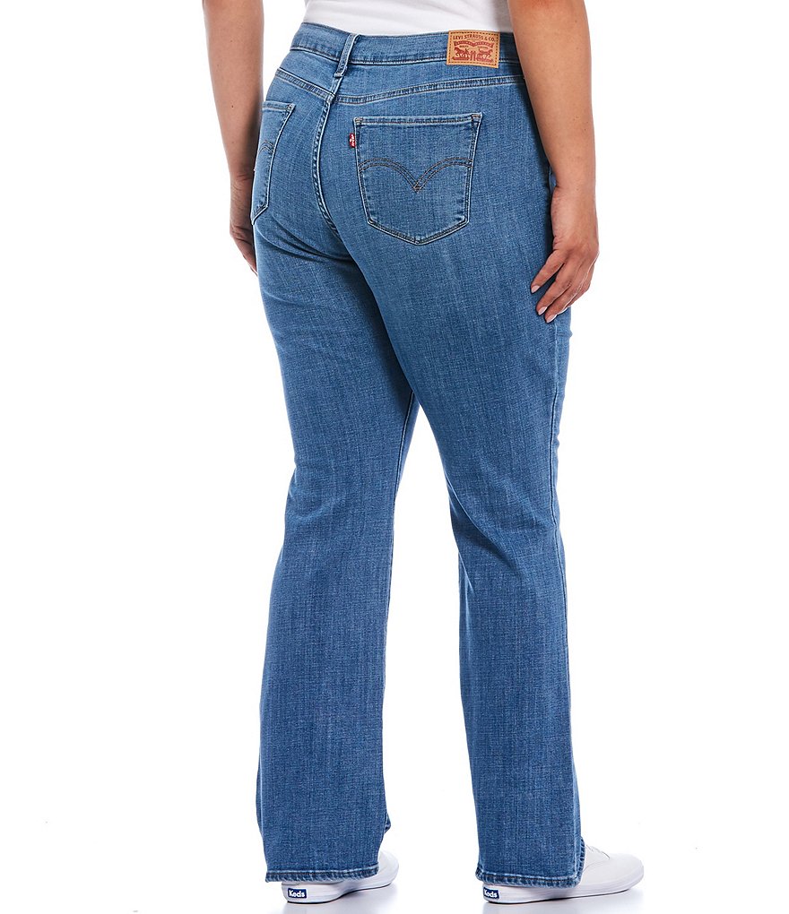 Ruby Rd. Plus Size Super Soft Stretch Denim Straight Leg Jeans