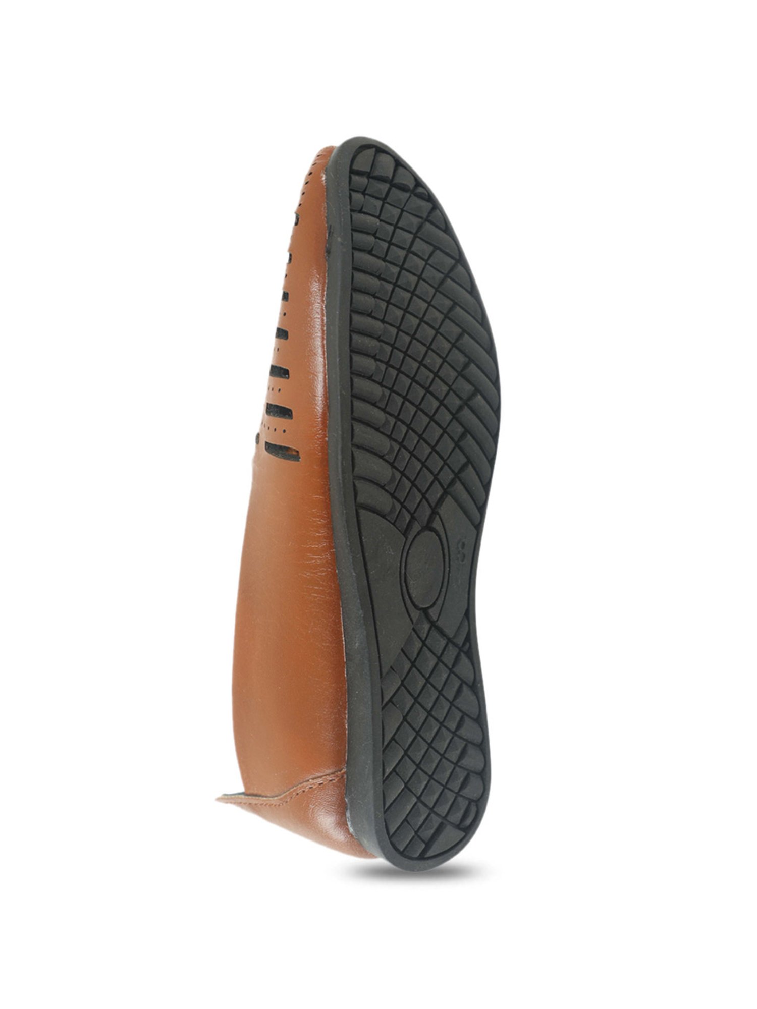 Tiny Bugs Kids Tan Ethnic Shoes