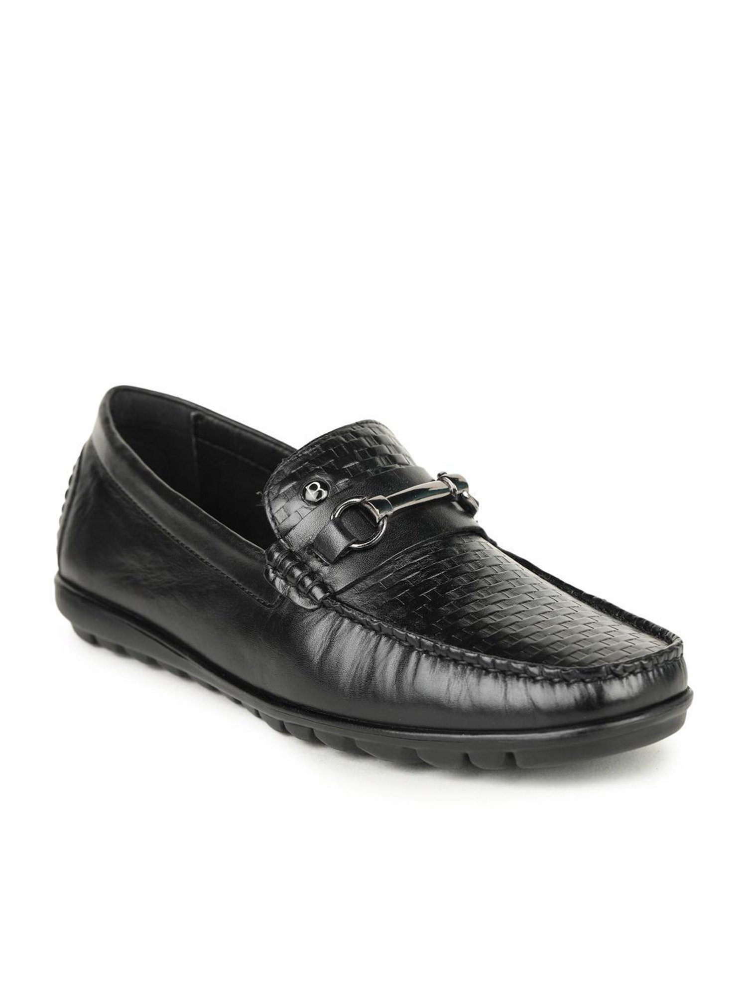 Britmen Men's Black Casual Loafers